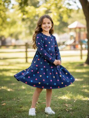 Tucker + Tate Kid’s Sweet Tier Dress NWOT Size 7